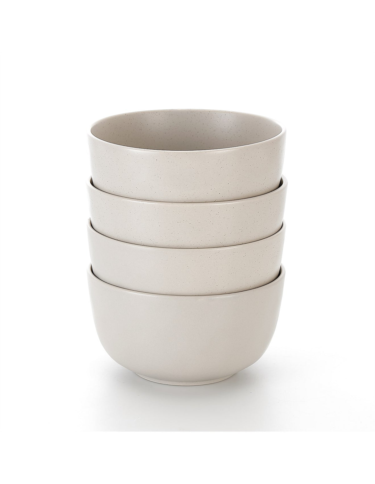 Airlie Sand Stoneware Noodle and Soup Bowls Set of 4