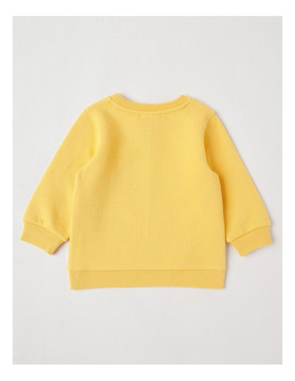 Essential Digger Bear Sweat Top In Gold
