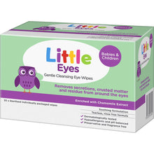 Little Eyes Gentle Cleansing Wipes 30 Pack