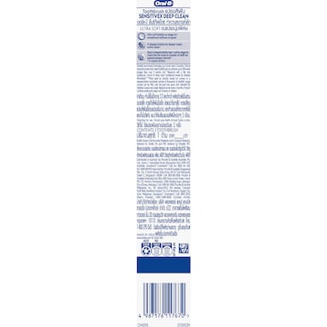 Oral-B Sensitive X Deep Clean Toothbrush each