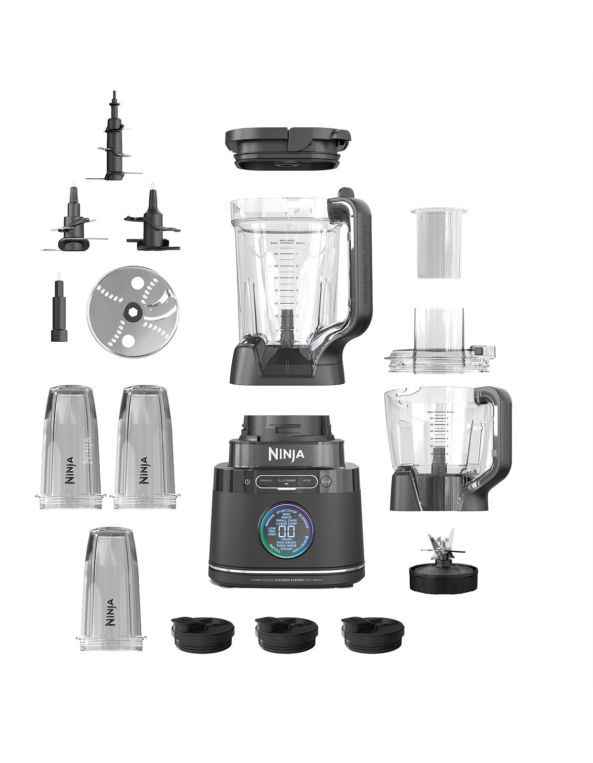 TB401 Detect Kitchen System Power Blender & Processor Pro