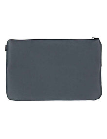Blocked Jumbo Pencil Case in Grey