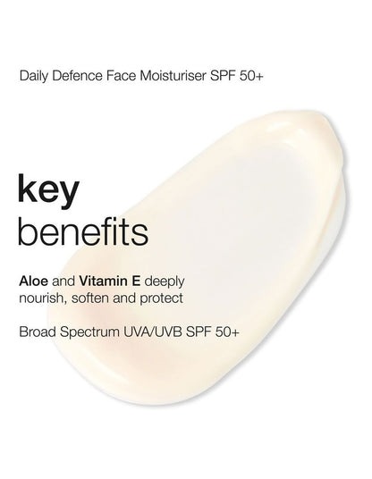 Daily Defence SPF50+ Face Moisturiser 100ml