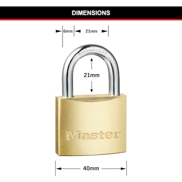 Master Lock Padlock 40mm each