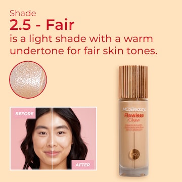 MCoBeauty Flawless Glow 2.5 Fair 30mL