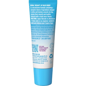 Dermal Therapy Lip Balm Berry 10g
