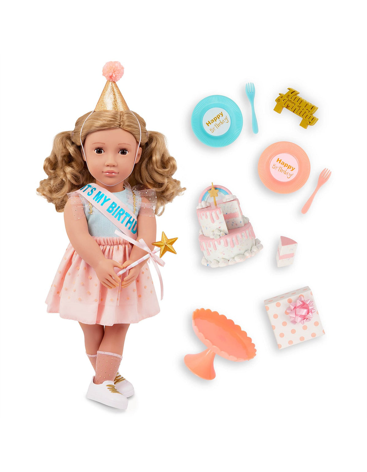 Birthday Party Doll with Accessories