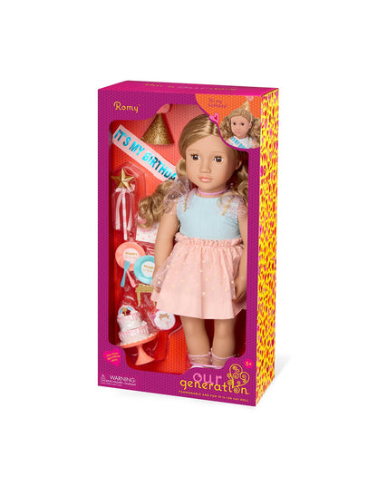 Birthday Party Doll with Accessories