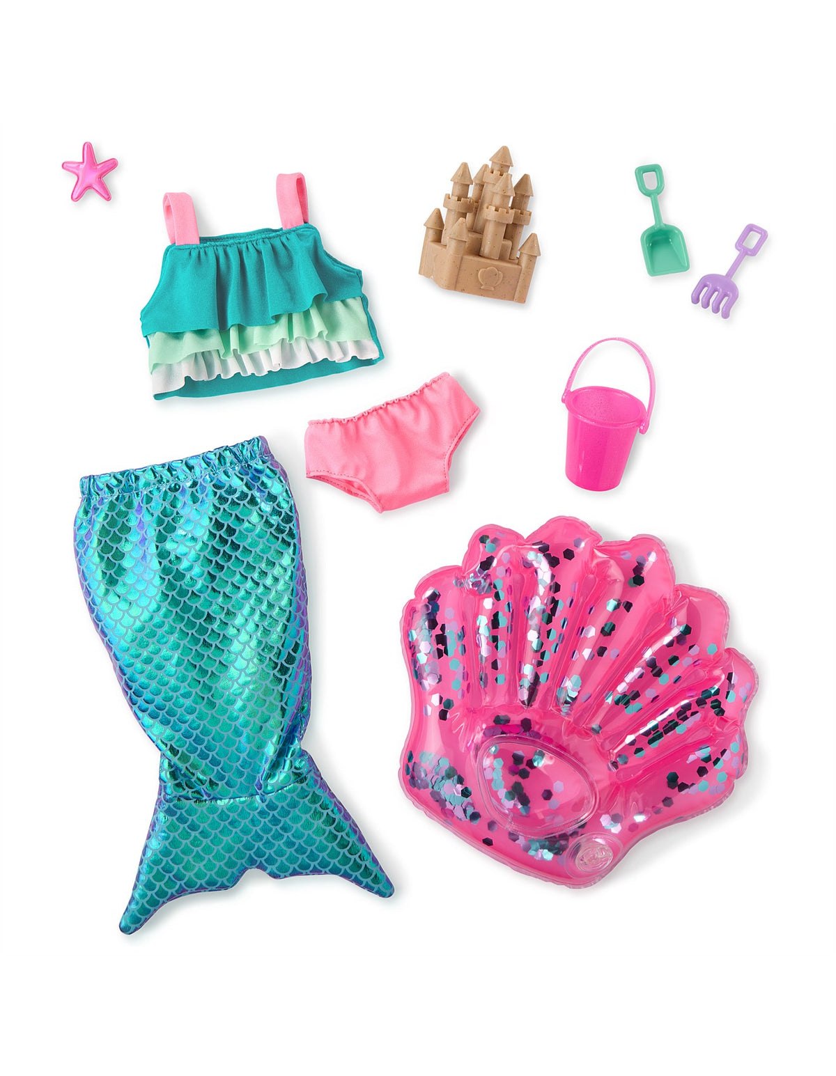 Deluxe Mermaid Swimsuit Outfit