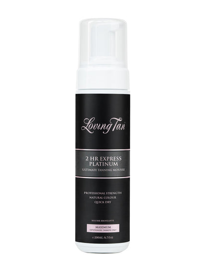 Platinum 2 HR Express Tanning Mousse 200ml