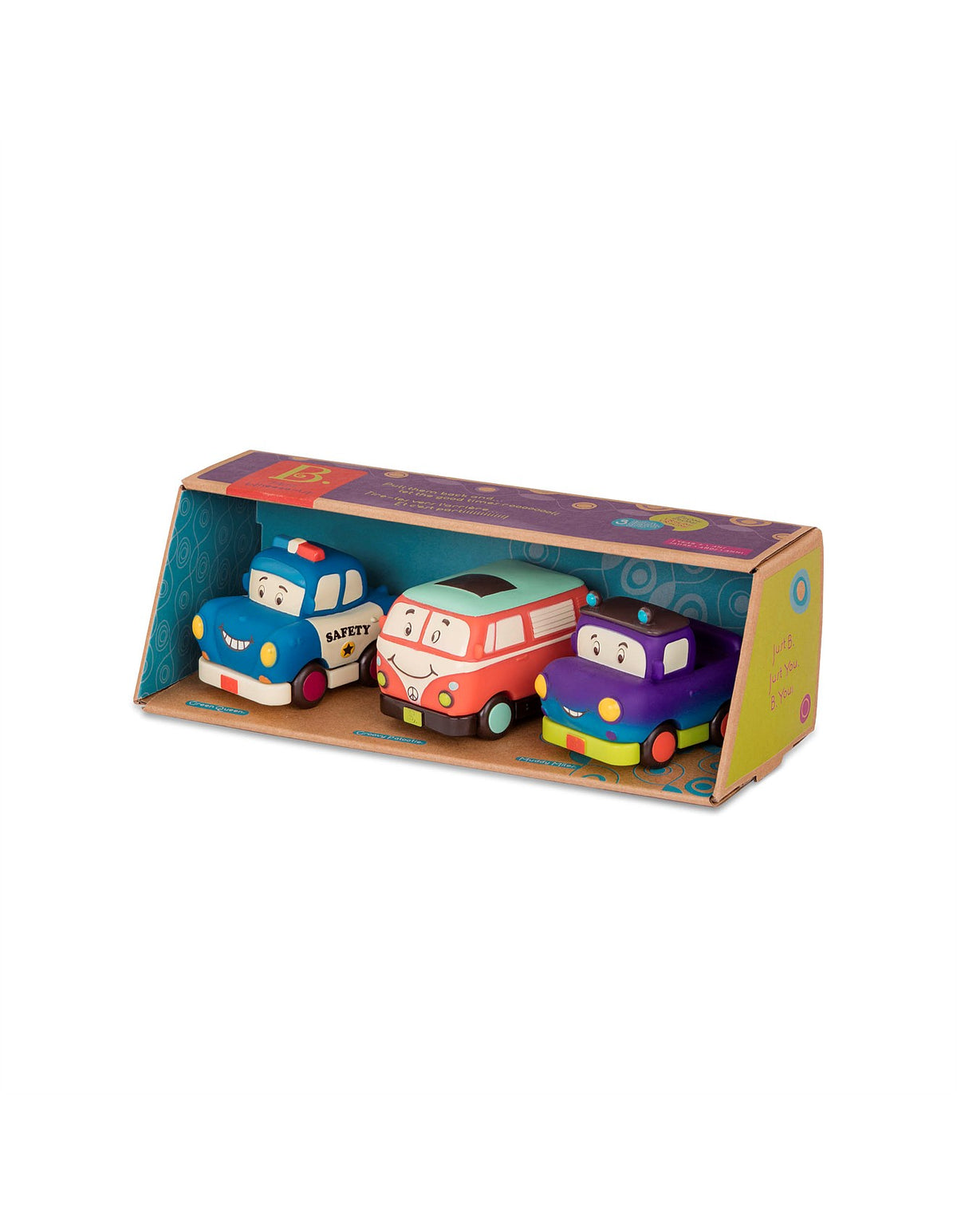 Mini Pull-Back Vehicles Set of 3