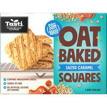 Tasti Oat Baked Squares Salted Caramel 5 Pack 150g