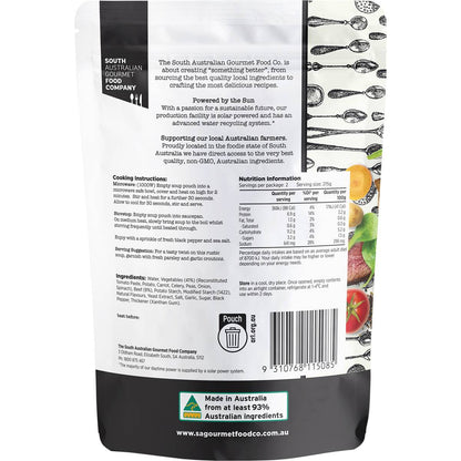 South Australian Gourmet Food Company Aussie Beef & Vegetable Soup 430g