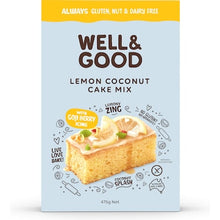 Well & Good Lemon Coconut Cake Mix 475g
