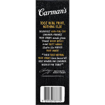 Carman's Fruit Straps Apple & Mango Twin Packs 5 pack