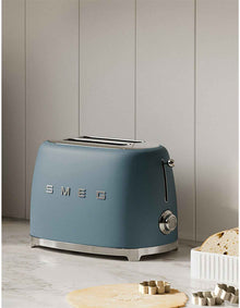 TSF01 50's Style 2 Slice Toaster Matte Storm Blue