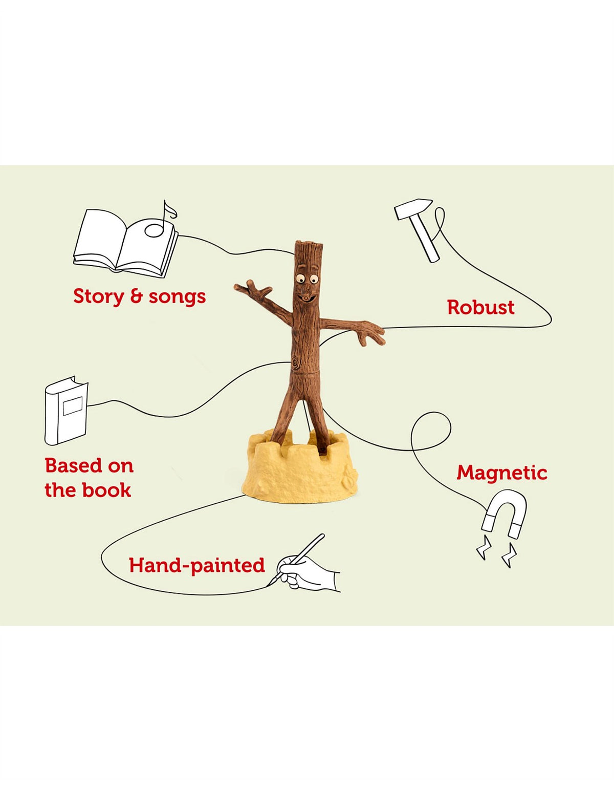 Stick Man Audio Character