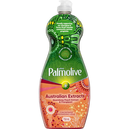 Palmolive Dishwashing Liquid Au Extracts Peach - Ultra 750ml