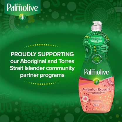 Palmolive Dishwashing Liquid Au Extracts Peach - Ultra 750ml