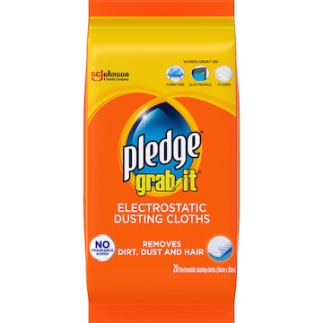 Pledge Grab It Electrostatic Dusting Cloths 20 pack