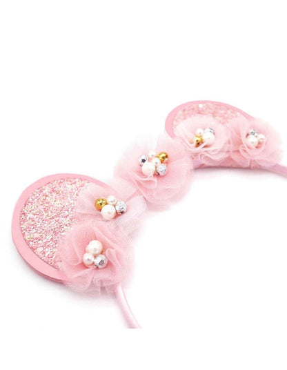 Chic Parisian Mouse Ears Headband