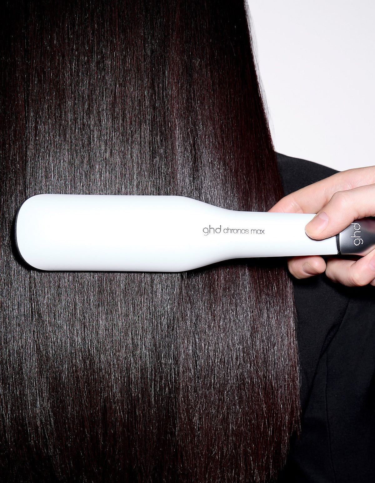 Chronos Max Wide Plate Hair Straightener White