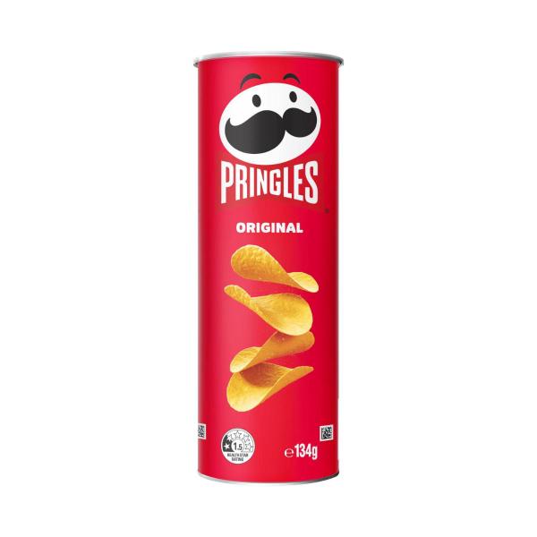 PRINGLES POTATO CHIPS:ORIGINAL:.:134 GRAM