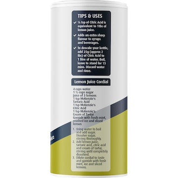 McKenzie's Citric Acid 150g