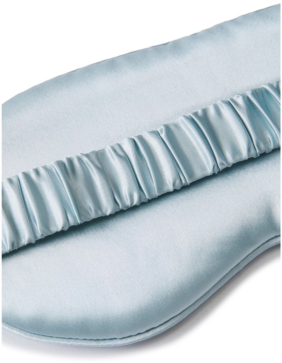 Miette Silk Eye Mask Ice Blue