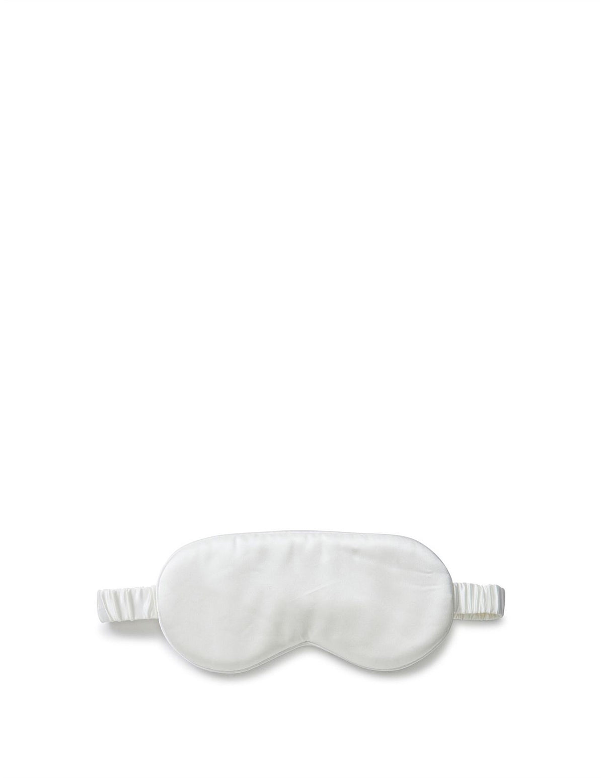 Miette Silk Eye Mask White