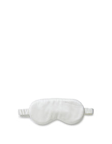 Miette Silk Eye Mask White