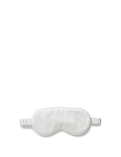 Miette Silk Eye Mask White