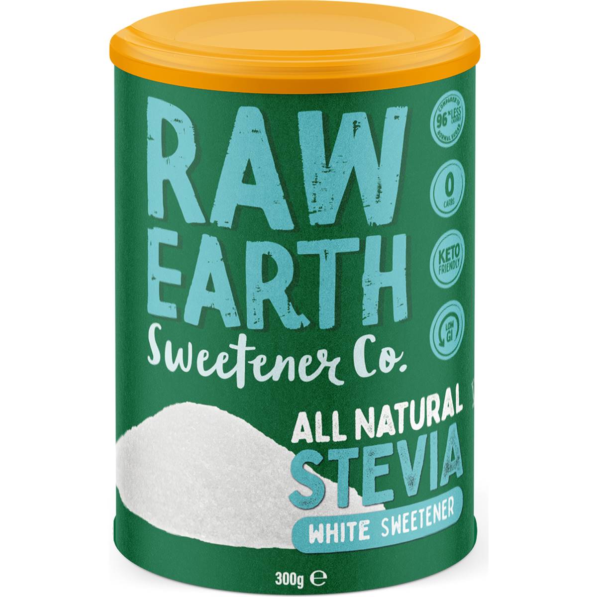 Raw Earth Sweetener Co White Stevia 300g