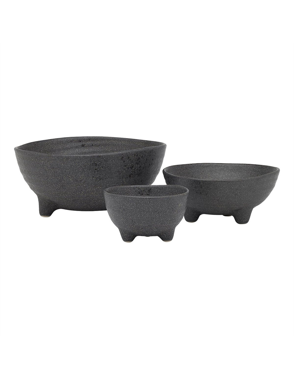 Ottawa Set of 3 Nesting Bowls Stone