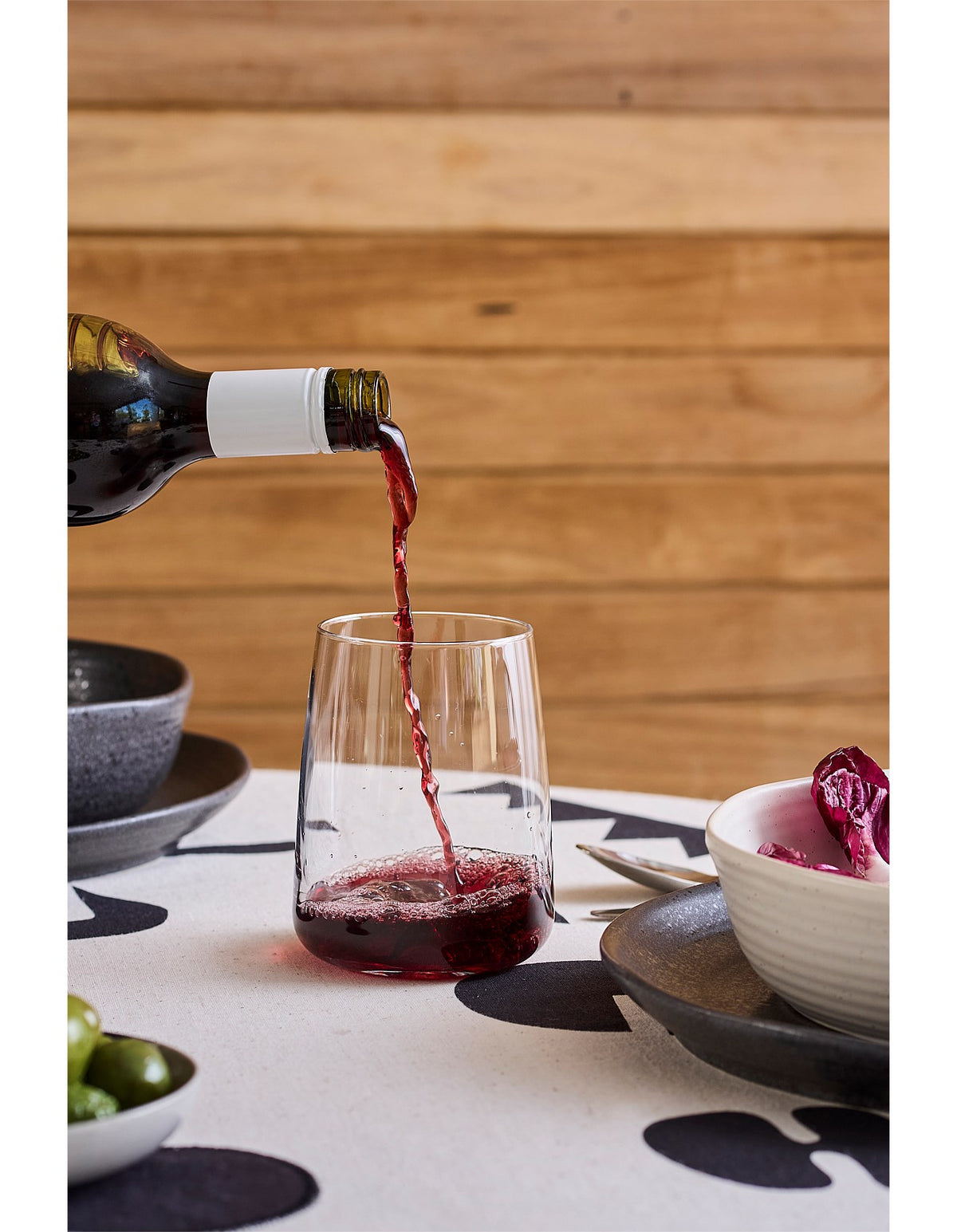 Ida Set of 6 Stemless Wine Glasses 590ml