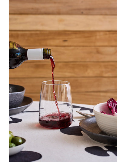 Ida Set of 6 Stemless Wine Glasses 590ml