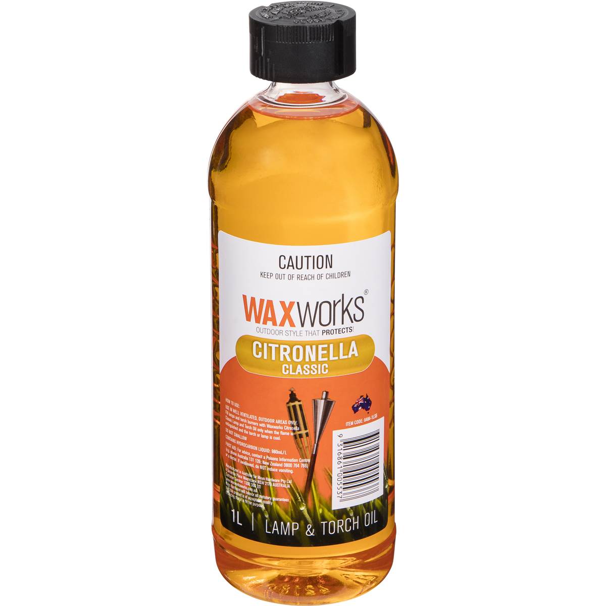 Waxworks Insect Control Citronella Oil 1l
