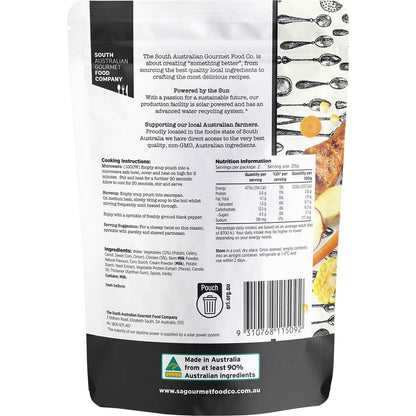 South Australian Gourmet Food Company Creamy Chicken & Veg Soup 430g