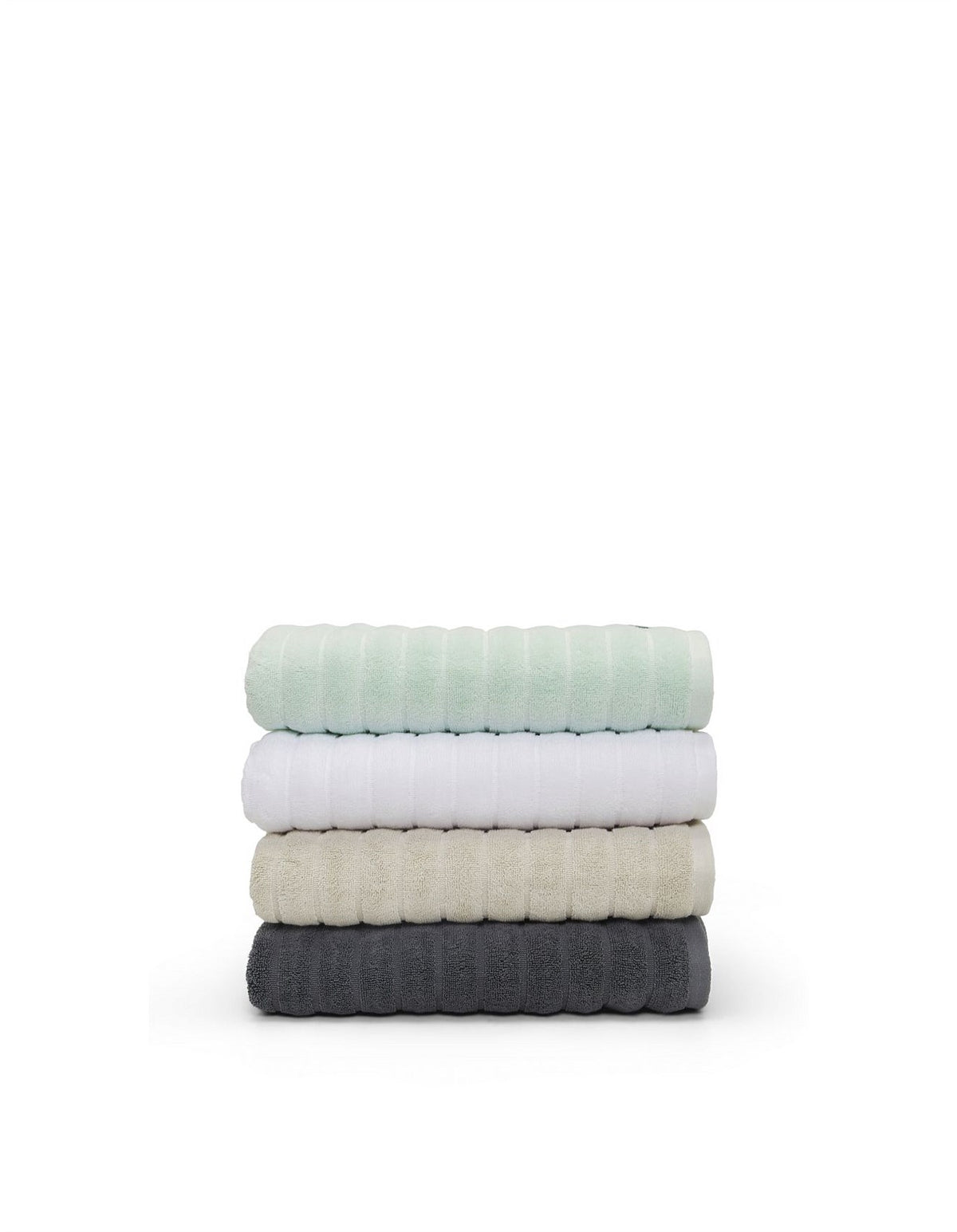 Hepburn Luxe Organic Turkish Cotton Bath Towel Charcoal