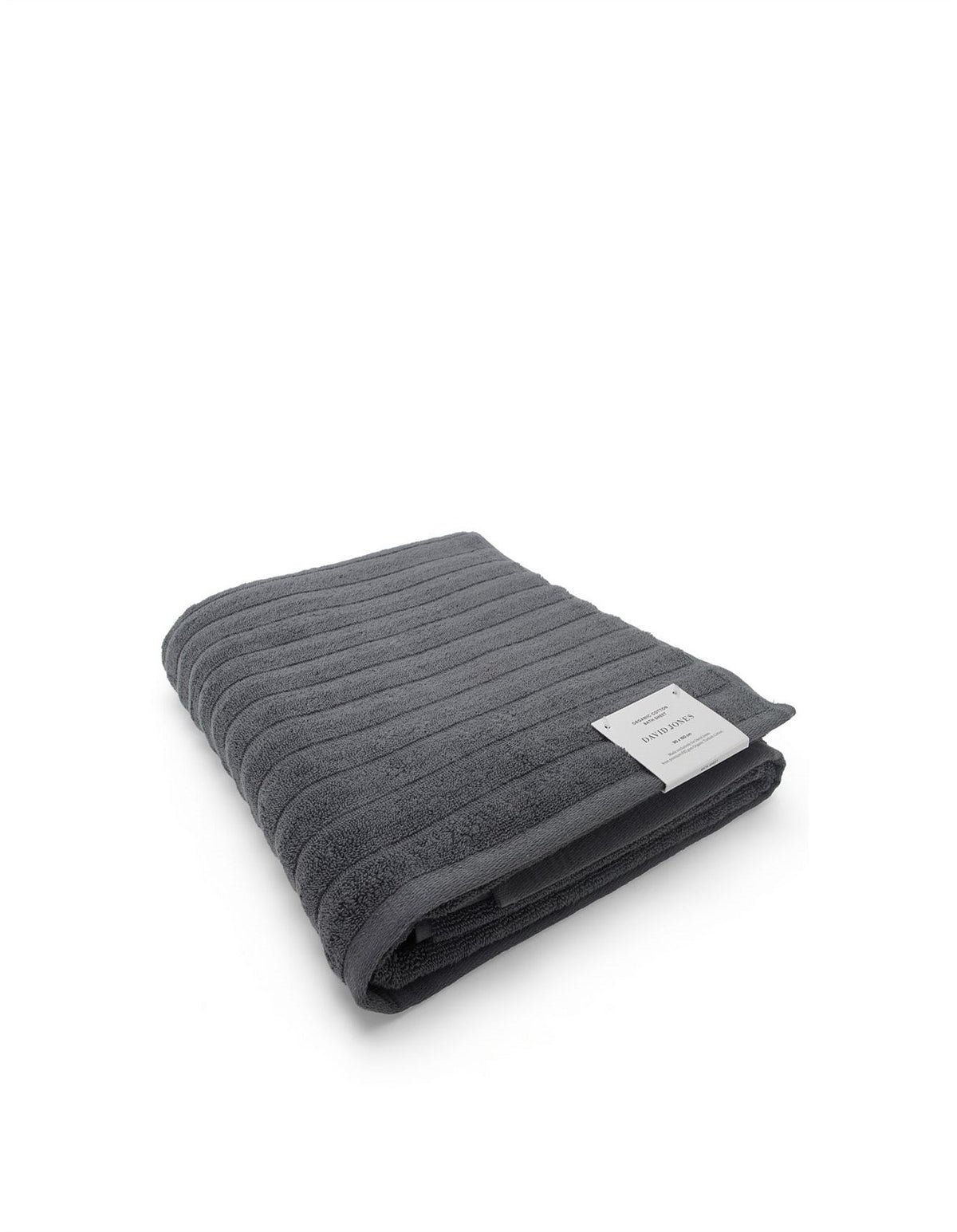 Hepburn Luxe Organic Turkish Cotton 90cm x 150cm Bath Sheet Seafoam