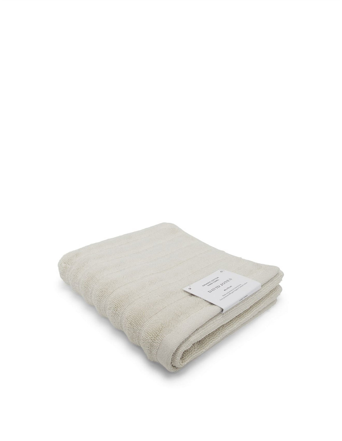 Hepburn Luxe Organic Turkish Cotton Hand Towel Dove