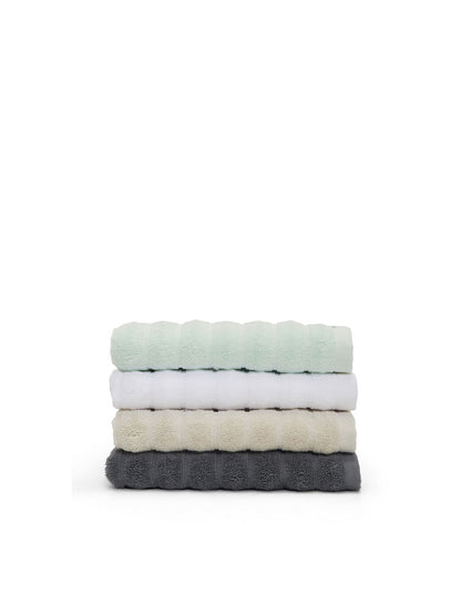 Hepburn Luxe Organic Turkish Cotton Hand Towel Charcoal