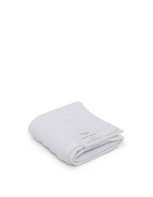 Hepburn Luxe Organic Turkish Cotton Face Washer Twin Pack White