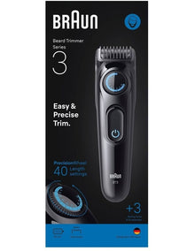 Beard Trimmer Series 3 BT3520 in Black/Blue