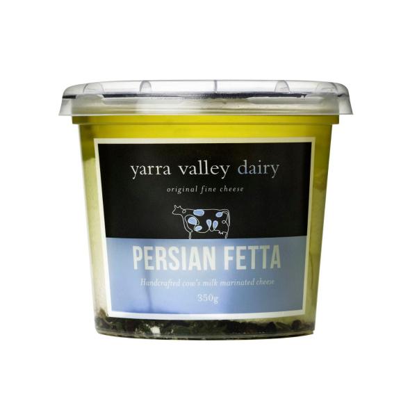YARRA VALLEY CHEESE MARINATED PERSIAN FETTA 350G