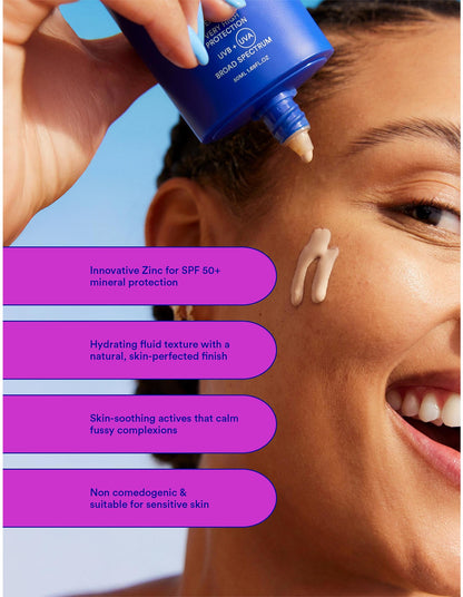 Future Fluid Spf 50+ Superlight Mineral Skinscreen 50ml