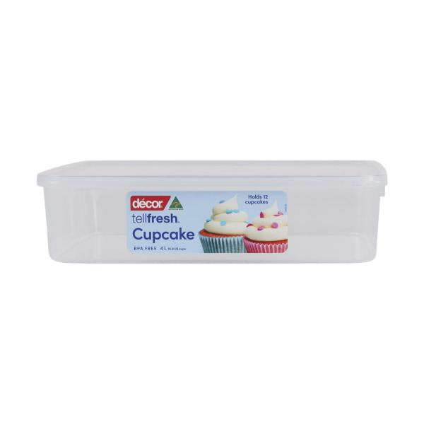 DECOR TELLFRESH CUPCAKE STORER 4LITRE