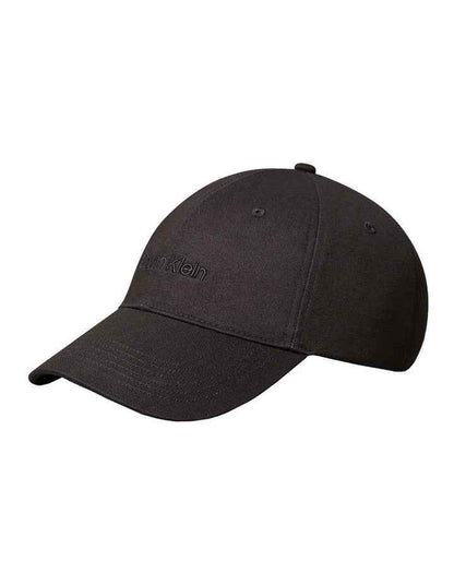 Logo Embroidery Cap in Black