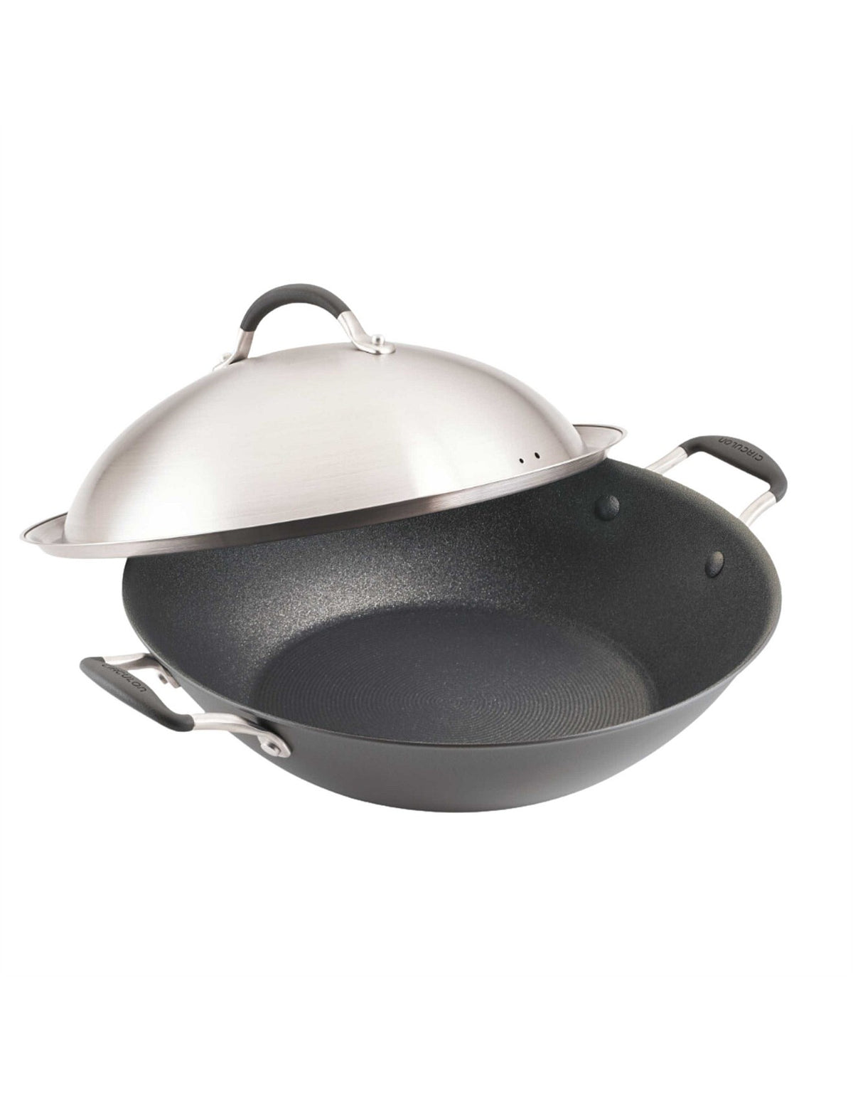 Circulon ScratchDefense A1 Nonstick Induction Covered Wok 36cm