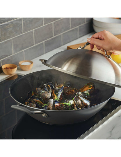 Circulon ScratchDefense A1 Nonstick Induction Covered Wok 36cm